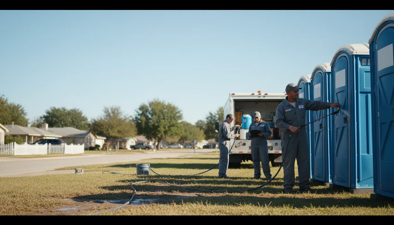 Long-Term Portable Toilet Rental in The Plains, OH near me